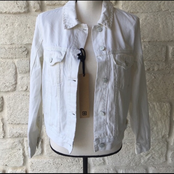 Ksubi White Denim Jacket Size Small 